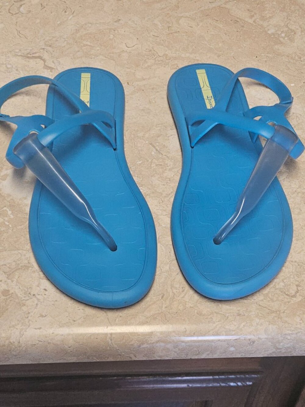 Ipanema Glossy Womens Thong Sandals Size 10